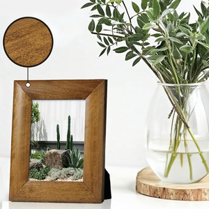 Elegant <b>Desk</b> Display Handmade Solid Wood Photo Frame Sustainable Material Smooth Finish Premium Decor Gift Wholesale Photo Frame - Product Image 3