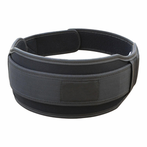 Ceinture de soutien dorsal en néoprène robuste pour haltérophilie, unisexe, avec chaîne, antidérapante, respirante, pliable, portable, personnalisable pour le fitness - Product Image 4