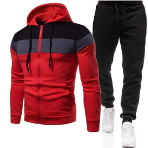 สินค้ามาใหม่ ขายส่ง Fifth Gear International ชุดวอร์มสองชิ้น สีพื้น แบบ unisex ทรงหลวม สปอร์ต เหมาะสำหรับฤดูหนาว ชุดลำลอง - Product Image 4