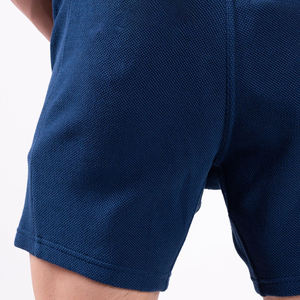 Men's Solid Elastic Waist Breathable <b>Quick</b> <b>Dry</b> Spandex/Polyester Casual Athletic Gym <b>Shorts</b> with Pockets OEM - Product Image 3