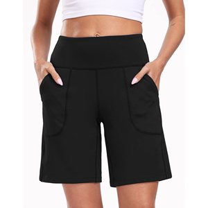 Shorts Deportivos de Secado Rápido con Logotipo Personalizado para Mujer, Shorts de Verano para Gimnasio, Entrenamiento, Ropa Deportiva Ligera para Mujer - Product Image 6
