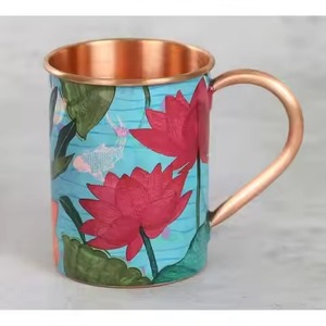 Authentic Copper Mug Stylish Cocktail <b>Cup</b> for Beverage Presentation and Hospitality Dining - Product Image 3