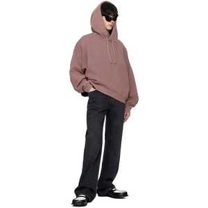 Sweat-shirt à capuche en coton premium pour homme, coupe décontractée, manches longues, avec capuche réglable et poche avant - Product Image 3