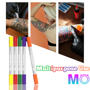 ปากกามาร์คเกอร์อเนกประสงค์ MO <span class=keywords><strong>แบบ</strong></span>เขียนมือ หัวปากกาหนา-ละเอียด สำหรับแต่งหน้าถาวร กันน้ำ สำหรับ<span class=keywords><strong>สัก</strong></span>ผิว - Product Image 2