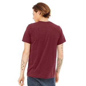 เสื้อยืดแขนสั้นคอกลมผ้าฝ้าย 100% พิมพ์ลายดิจิทัลสำหรับผู้ชายและผู้หญิง - Product Image 2