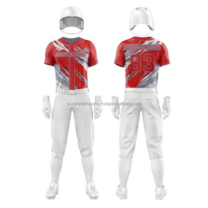 Uniforme de Béisbol Unisex de Alta Calidad para Adultos, Conjunto de Camisetas Estampadas y Cosidas con Colores y Logotipo Personalizados - Product Image 2