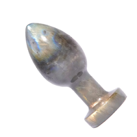 Œuf vaginal en labradorite de haute qualité, cristal de guérison, œuf yoni, exercice de Kegel pour femmes, pierre précieuse naturelle, vente en gros