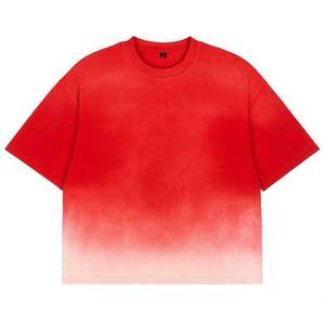 Camiseta con efecto acid wash y desgaste vintage, tela suave y transpirable, corte moderno y urbano, perfecta para uso casual y estilo cómodo para el día a día. - Product Image 1
