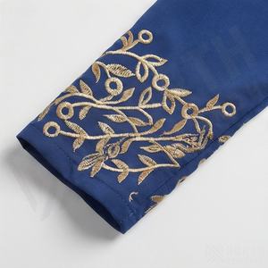 Abaya moderne à ouverture frontale, nouveau design, ensemble 2 pièces avec hijab, robe de prière musulmane pour femme, couleur personnalisable - Product Image 5