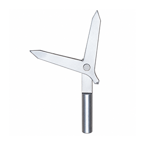 Outil de localisation de centre pour barres rondes, tige de 3/8 pouce, pour perceuse à colonne, fraiseuse, tour, et pour la détermination du centre d'axe et de tube - Product Image 1