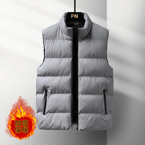 Chaqueta Casual de Invierno Impermeable, Acolchada, sin Mangas, 100% Poliéster, Estilo Coreano, con Logotipo Personalizado OEM, Precio de Fábrica China Bangladesh - Product Image 2