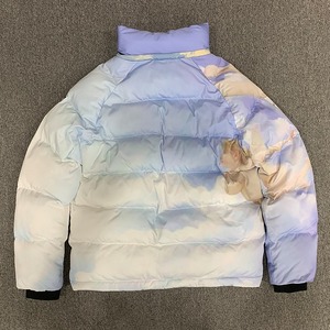 Veste d'hiver décontractée pour femmes en gros avec perles et rivets, imperméable, doublure en coton, 100% polyester/nylon - Product Image 5