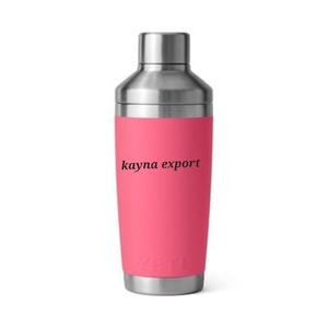 ชุดเชคเกอร์ค็อกเทลสแตนเลสคุณภาพสูงเคลือบสีไวน์แดงพรีเมียม Kayna Export ความจุ 500 มล. เป็นมิตรกับสิ่งแวดล้อม เหมาะสำหรับโรงแรม - Product Image 2