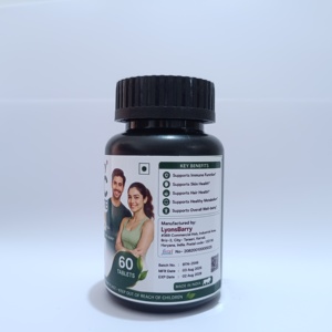 Cápsulas de Picolinato de Zinc LyonsBarry para Adultos - Alta Absorción 30mg, Suplemento Dietético Antioxidante para el Apoyo Inmunológico, 60 Cápsulas - Product Image 3