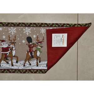 Oferta Especial en Camino de Mesa de Jacquard de Lujo con Borlas, Lavable y Duradero para Decoración del Hogar, Disponible para la Venta - Product Image 2