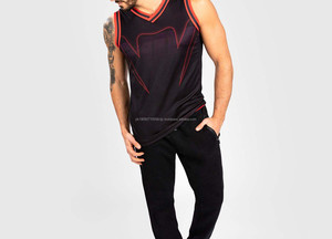 Débardeur à impression par sublimation pour hommes Débardeur ample de haute qualité pour hommes Débardeur de fitness pour hommes Débardeur - Product Image 4