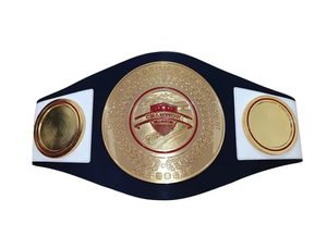 เข็มขัดแชมป์เปี้ยนชิพสำหรับมวยปล้ำ มวย MMA ศิลปะการต่อสู้ ทำจากหนังแท้สั่งทำได้ ทนทาน ระบายอากาศได้ดี เป็นมิตรกับสิ่งแวดล้อม เหมาะสำหรับทุกเพศ ทั้งทองและเงิน - Product Image 6