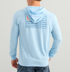 Ropa de Pesca UPF 50+, Camisas de Pesca de Manga Larga Transpirables de Secado Rápido, Diseño Personalizado, Sudadera con Capucha de Pesca con Máscara Integrada - Product Image 5