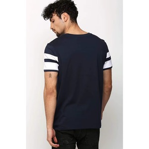 T-shirt en coton épais à manches courtes pour jeunes, uniforme scolaire, streetwear, logo personnalisé, coupe classique - Product Image 3
