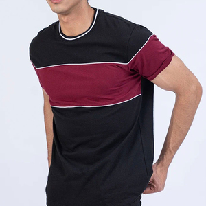 T-shirt pour homme de conception professionnelle fabriqué au Pakistan, vente chaude, respirant, confortable, coupe ajustée, prix bas - Product Image 2