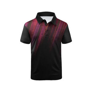 Camisetas Polo Personalizadas de Manga Corta para Hombre, Ropa Deportiva Cómoda y Transpirable, Sublimadas, Tallas Grandes, Tejido de Punto - Product Image 2
