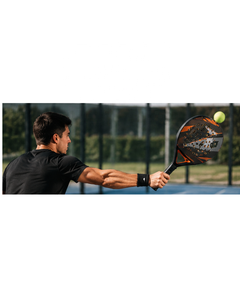 Hot Selling Teardrop Shape 12K 18K Carbon Fiber Padel Tennis Racket Professional High Strength Textured Surface Paddle Racquets - Product Image 6