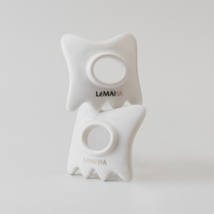 [LeMAHA] Set de Anillo Gua Sha y Soporte [Facial] Herramienta de Masaje para Esculpir el Rostro, Lifting y Drenaje Linfático, Belleza Coreana - Product Image 2