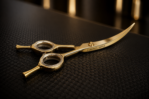 Pet Grooming <b>Scissors</b> Set <b>Dog</b> Hair Cutting Tools With Case Professional <b>Dog</b> Grooming <b>Scissors</b> With Comfortable Grip Handle - Product Image 3