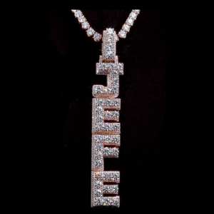 Pendentif Hip Hop Tête de Loup en Moissanite, Argent 925 Plaqué Rhodium, Micro-Pavé Brillant Rond, Breloque Animale Unisexe pour Tenues de Soirée - Product Image 3