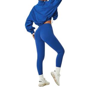 Vente flash, nouveautés d'hiver, leggings et soutien-gorge de sport à séchage rapide, ensembles de survêtements à manches longues pour femmes, ensembles de yoga 3 pièces - Product Image 6