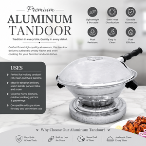 Horno Tandoor de Aluminio de la Mejor Calidad para Cocinar - Product Image 3