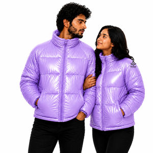 Veste d'hiver matelassée unisexe en polyester respirante et coupe-vent pour adultes, style régalia maçonnique héritage - Product Image 1