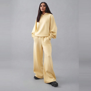 Survêtement large pour femme, coupe oversize, long, à capuche, style baggy, pour l'hiver - Product Image 3