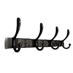 Elegant Modern Zinc Alloy Ruyi Wall <b>Hooks</b> Jade Embellishment Luxury <b>Decorative</b> <b>Coat</b> <b>Hooks</b> Multifunction Eco-Friendly Drill - Product Image 1