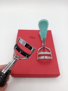 GETUP BROSONS IMPEX GBI-EC-2212 Mini recourbe-cils en acier inoxydable noir/vert, logo et emballage personnalisés, instrument de beauté - Product Image 4