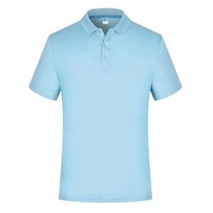 Camisas de punto para hombre, lisas, de algodón, de manga corta, transpirables, informales elegantes, para uso diario, venta al por mayor, baratas, suministro de fábrica - Product Image 1