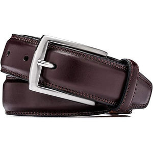 Ceintures en cuir véritable de qualité supérieure pour hommes avec boucle à ardillon personnalisée, couleurs et tailles sur mesure - Product Image 2