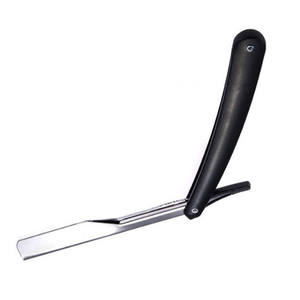 Navaja de barbero profesional de acero inoxidable, herramienta de afeitado recta, navaja de barbero profesional de filo recto - Product Image 3