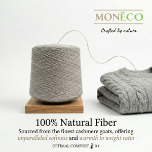 Hilo de Cachemira Natural para Tejer, Color Personalizable, Suave al Tacto - Product Image 2