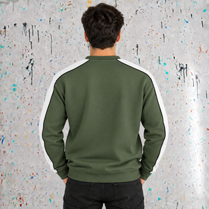 SINEWY Pull à capuche pour homme en molleton, coupe classique, manches raglan, 100 % coton tricoté, couleur unie, logo imprimé sur le devant, respirant, décontracté - Product Image 2