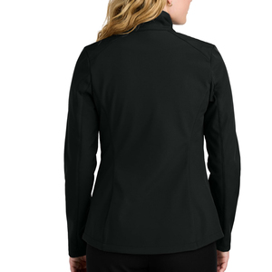 Chaqueta Softshell para Mujer, Resistente al Viento, con Cuello Alto y Manga Larga, para Actividades al Aire Libre, Top Ventas - Product Image 2