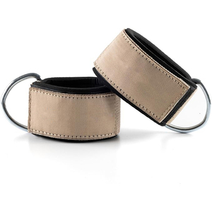 Heavy Duty Hot Selling Custom Made Adjustable Unisex <b>Ankle</b> Straps Leather Weights Braces <b>Support</b> Protection Gym Training Lifting - Product Image 2