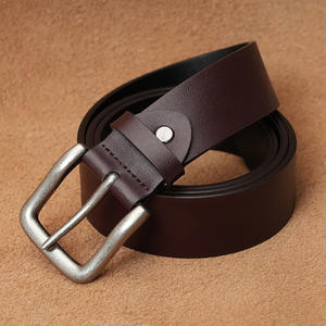 Cinturón de Cuero Genuino al por Mayor, Cinturón Casual Clásico Personalizado, Cinturón de Moda para Jeans para Hombre, Cinturón Clásico Vintage para Hombre, Venta Caliente - Product Image 5