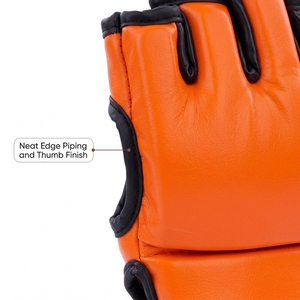 Taekwondo Sparring Fingerless Breathable Martial Arts Training <b>Gloves</b> for Adults Kids Dojo <b>Karate</b> Kickboxing Sports Wholesale - Product Image 3