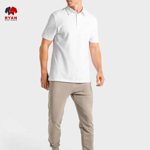 เสื้อโปโลแบบสวมหัวสำหรับผู้ชาย ดีไซน์พิเศษจาก Ryan Pro Gear พร้อมโลโก้สั่งทำ แขนสั้น - Product Image 4