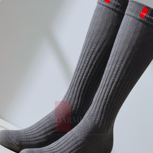 Men Knee High <b>Socks</b> Cotton <b>Long</b> <b>Socks</b> Custom Logo Breathable Stretch Over The Knee <b>Socks</b> - Product Image 6