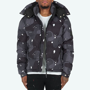 Dernière veste matelassée personnalisée à motif uni, impression intégrale par sublimation, veste d'hiver - Product Image 1