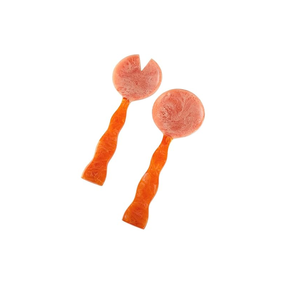 Hot <b>Sale</b> Elegant Color Epoxy Resin Server Spoons 2 Pieces <b>For</b> <b>Table</b> & <b>Kitchen</b> Organizer Server Spoons - Product Image 2