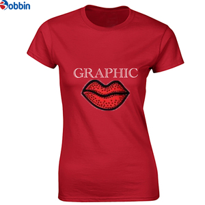 T-shirt personnalisé pour femme, t-shirt uni pour femme, impression personnalisée, 100% coton, t-shirts vierges, t-shirts graphiques pour femme - Product Image 1