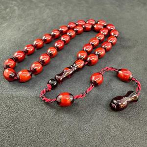 Cuentas de Resina Sabr para Tasbih, Figura Islámica de Adoración, Accesorio de Oración Musulmán Hecho a Mano, Tema de Ángel con Forma de Búho - Product Image 5
